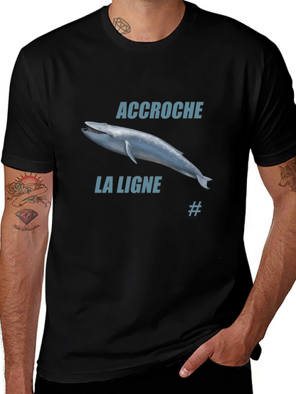 Accroche La Ligne Whale T-Shirt
