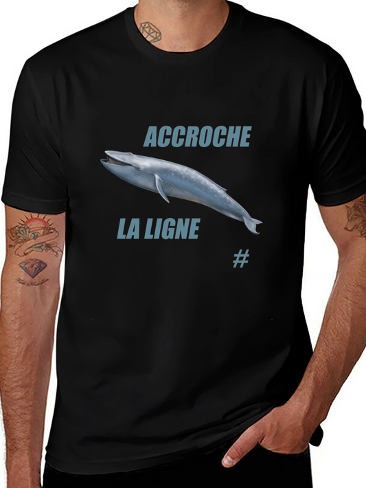 Accroche La Ligne Whale T-Shirt