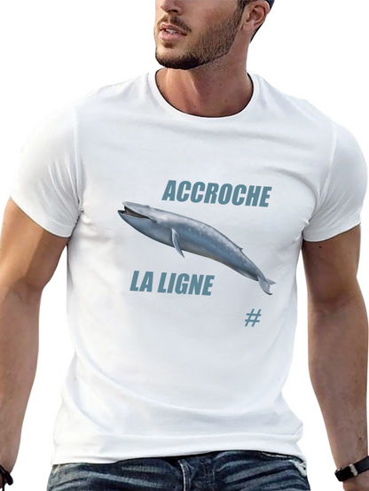 Accroche La Ligne Whale T-Shirt