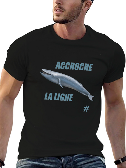 Accroche La Ligne Whale T-Shirt