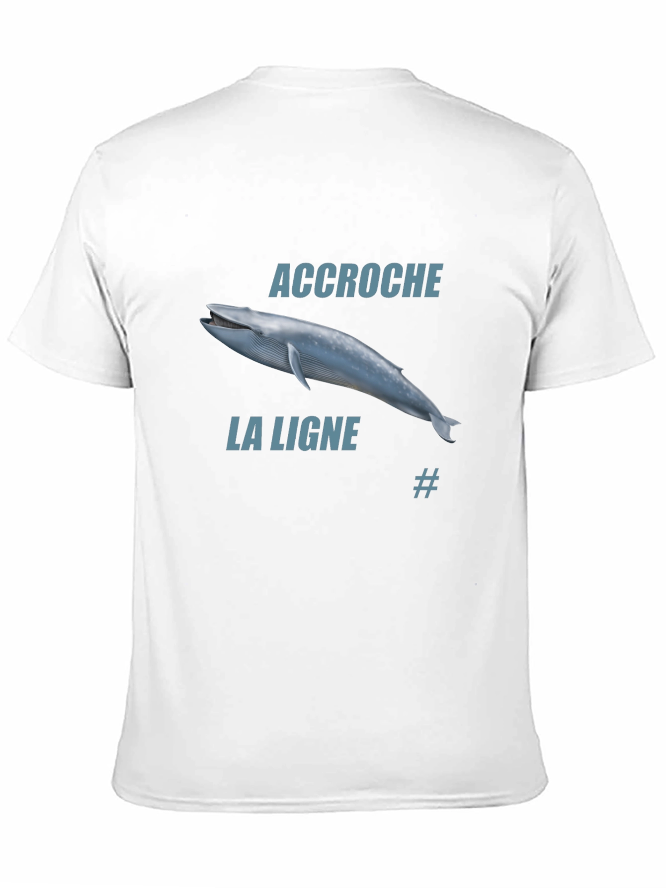 Accroche La Ligne Whale T-Shirt