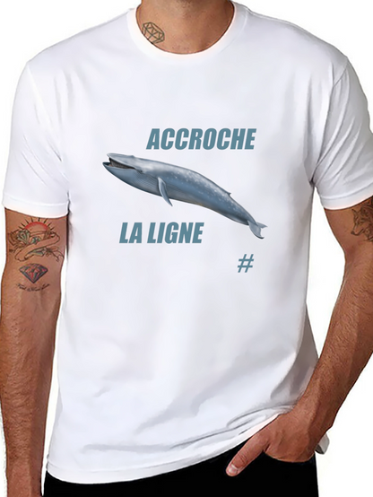 Accroche La Ligne Whale T-Shirt