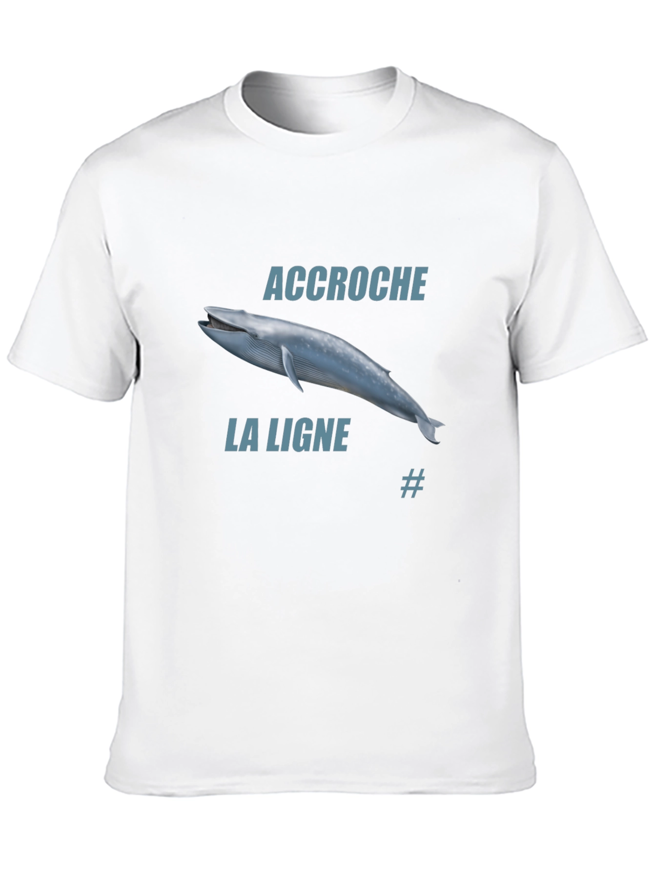 Accroche La Ligne Whale T-Shirt