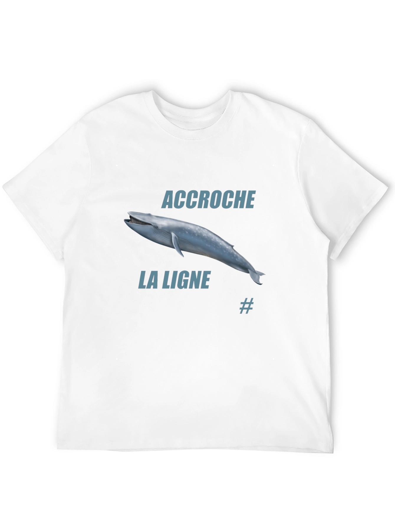 Accroche La Ligne Whale T-Shirt