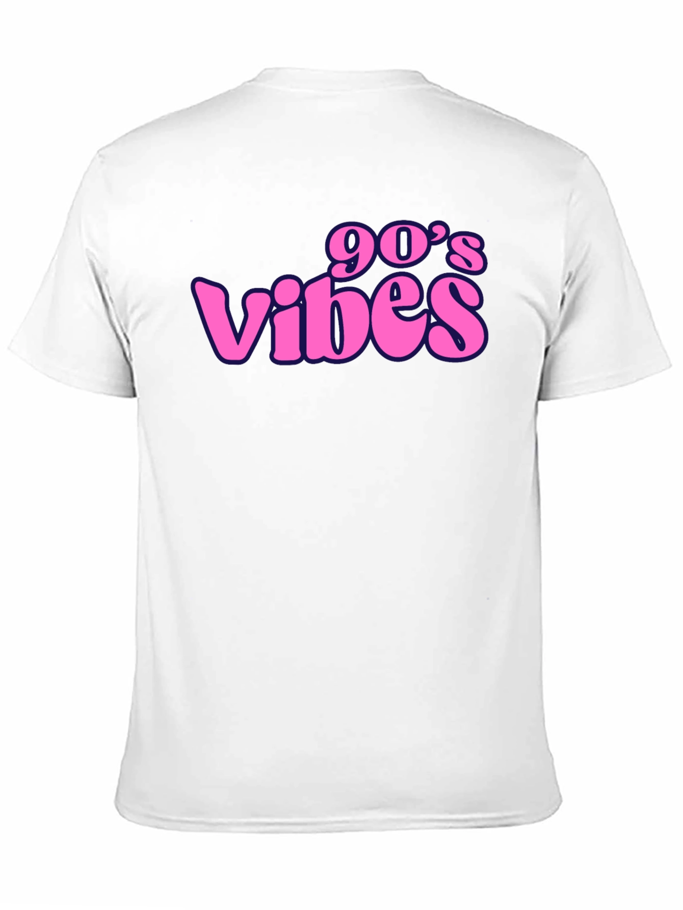 90s Vibes Black Graphic T-Shirt