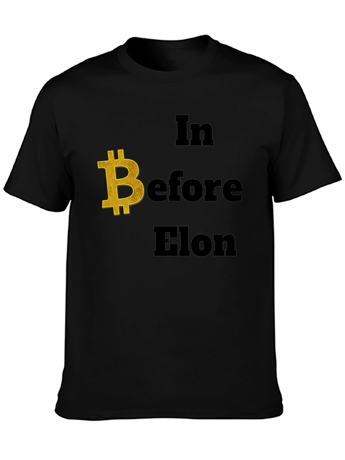 Bitcoin Before Elon T-Shirt - Crypto Enthusiast Tee