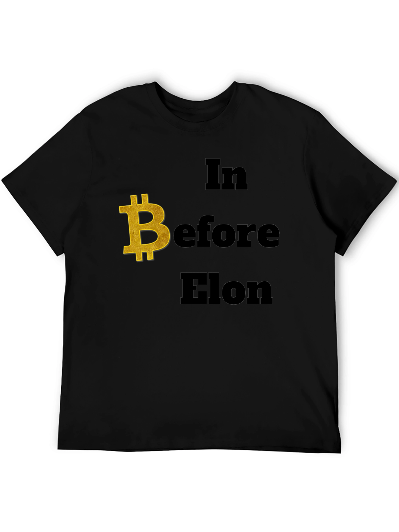 Bitcoin Before Elon T-Shirt - Crypto Enthusiast Tee