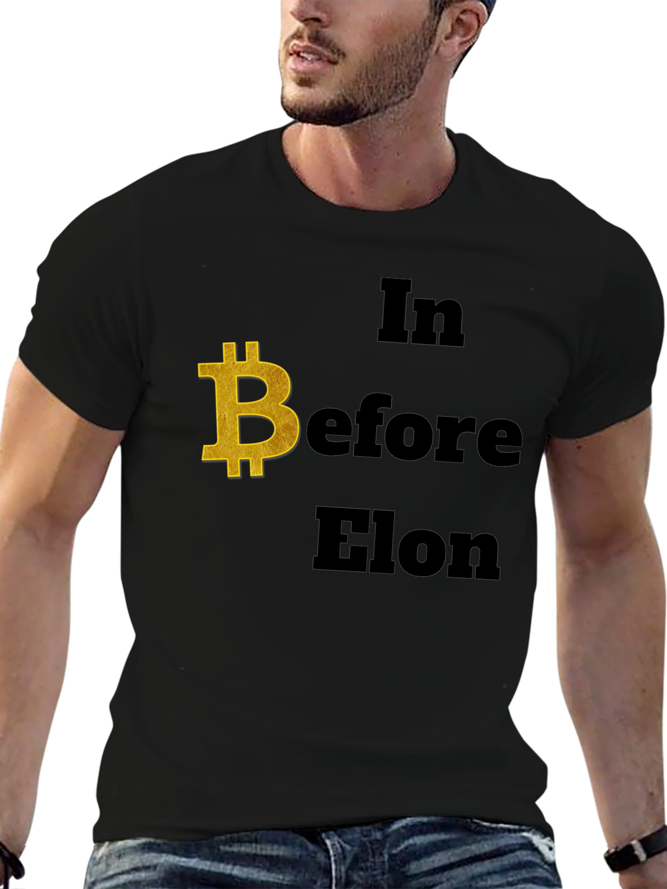 Bitcoin Before Elon T-Shirt - Crypto Enthusiast Tee