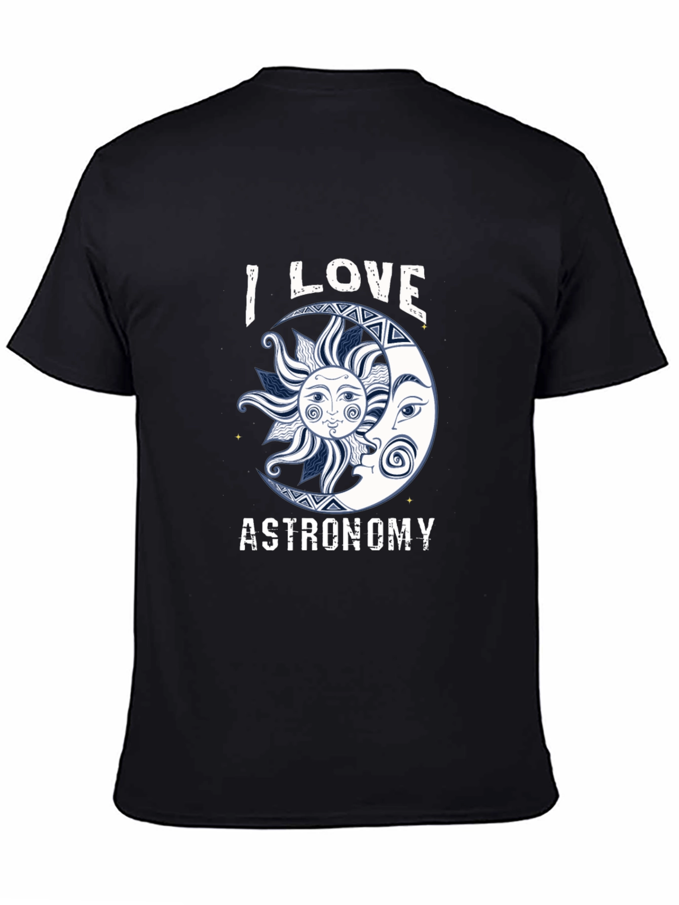 Astronomy Lover T-Shirt - Sun & Moon Graphic Tee