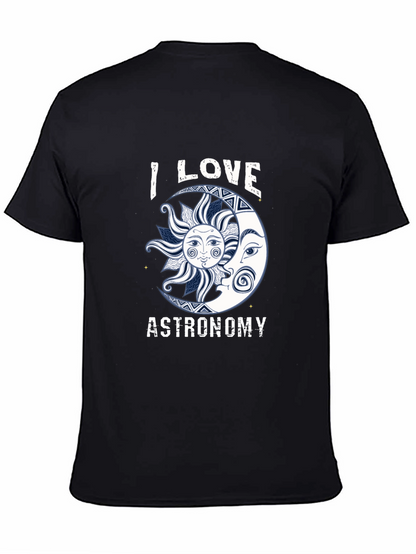 Astronomy Lover T-Shirt - Sun & Moon Graphic Tee