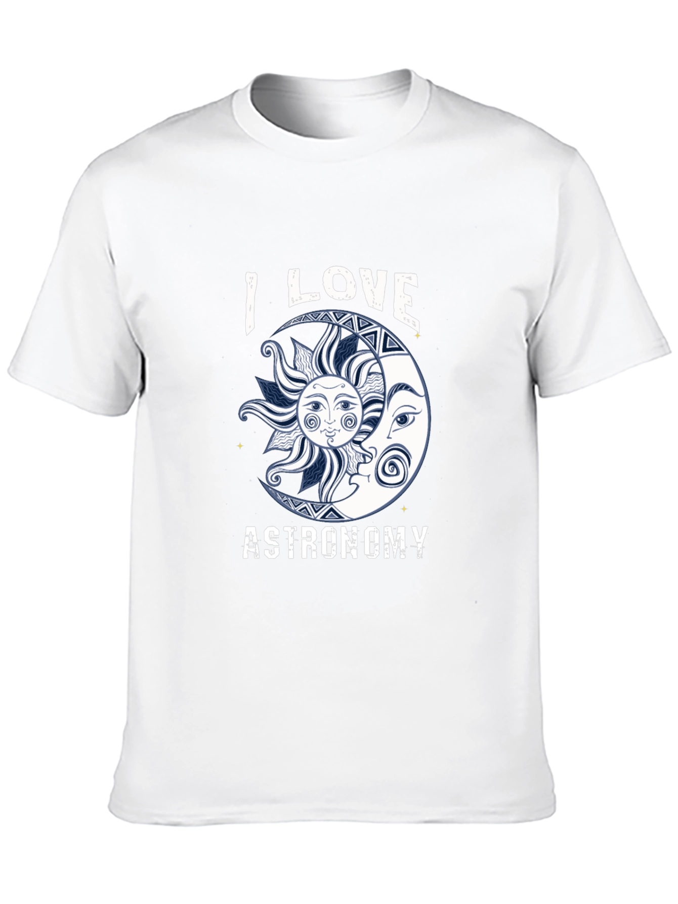 Astronomy Lover T-Shirt - Sun & Moon Graphic Tee