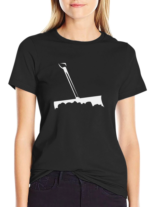 Snow Shovel Graphic Tee - Black