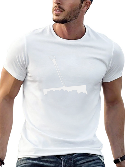 Snow Shovel Graphic Tee - Black