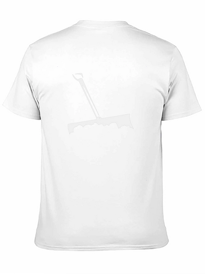 Snow Shovel Graphic Tee - Black