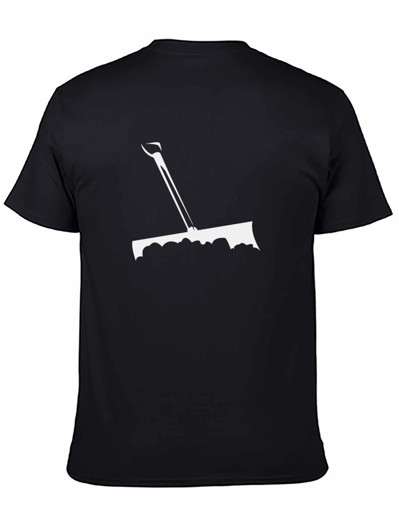 Snow Shovel Graphic Tee - Black