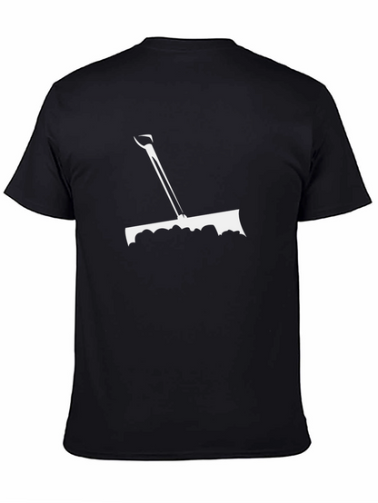 Snow Shovel Graphic Tee - Black