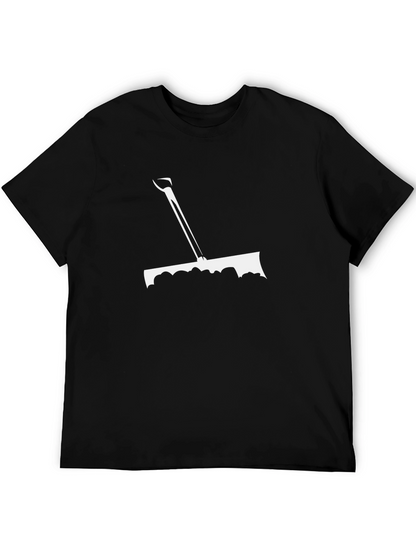 Snow Shovel Graphic Tee - Black