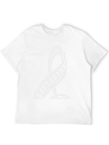 Tribal Symbol Black Tee - Unique Graphic Design