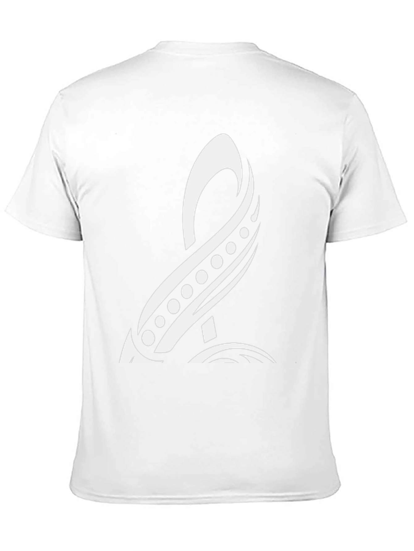 Tribal Symbol Black Tee - Unique Graphic Design