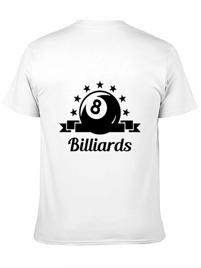 Billiards 8-Ball Graphic T-Shirt - Casual Style