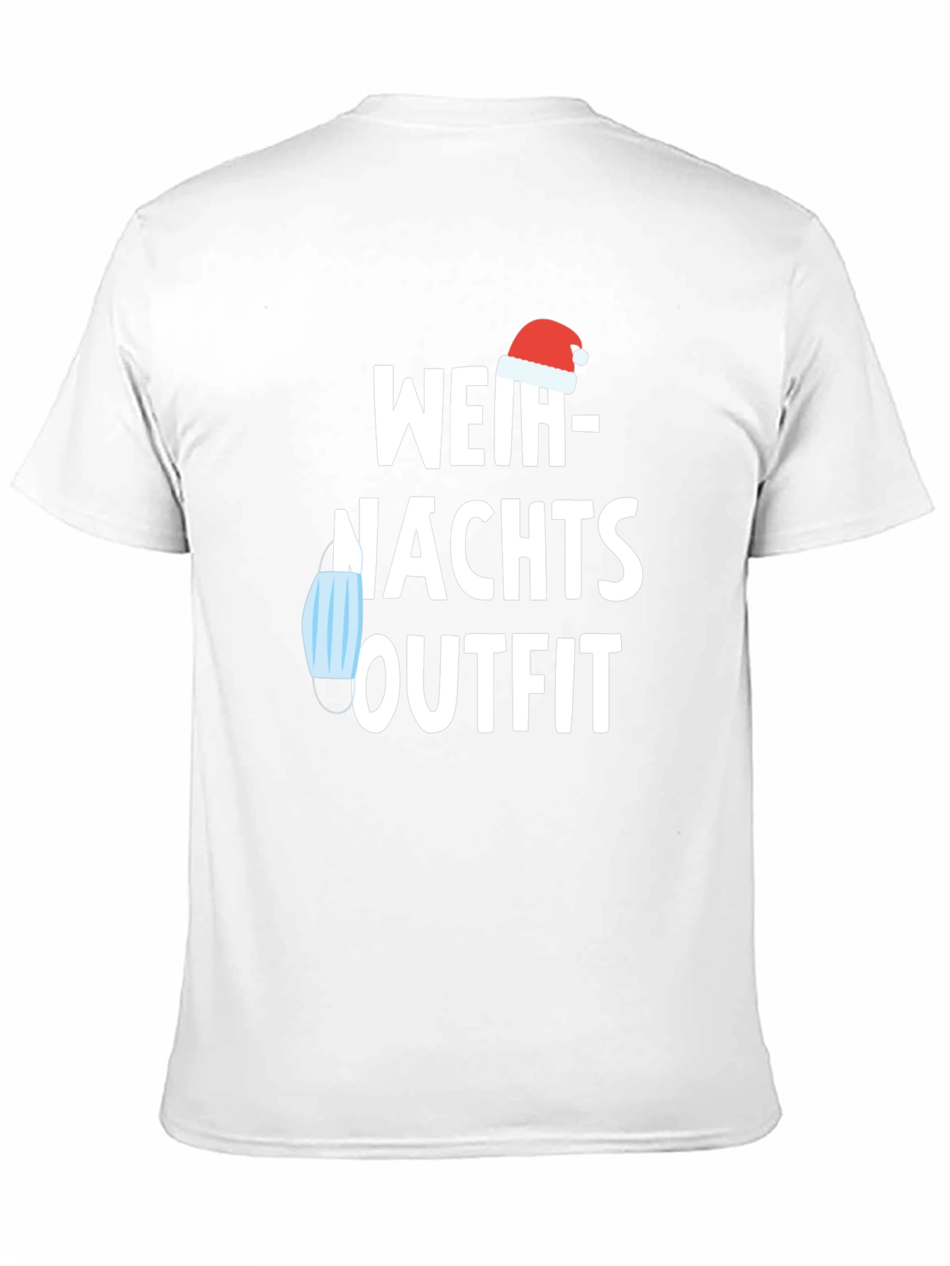 Weihnachts Outfit Christmas Mask T-Shirt