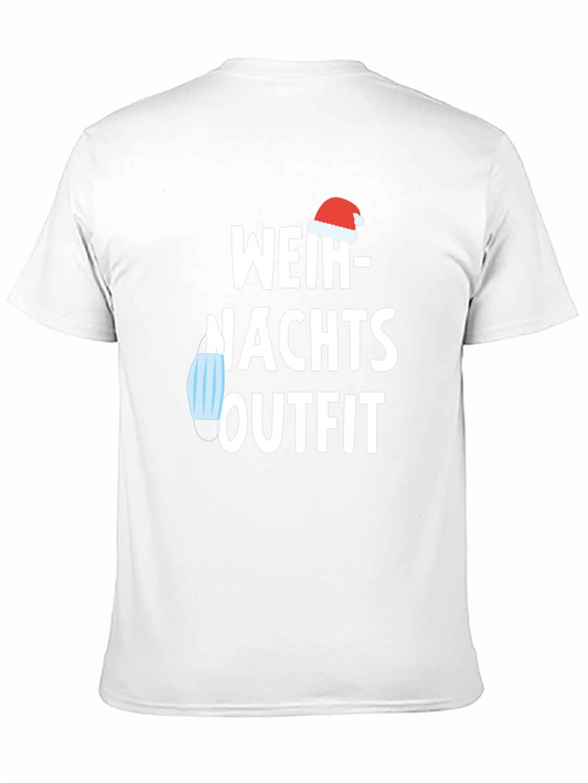 Weihnachts Outfit Christmas Mask T-Shirt