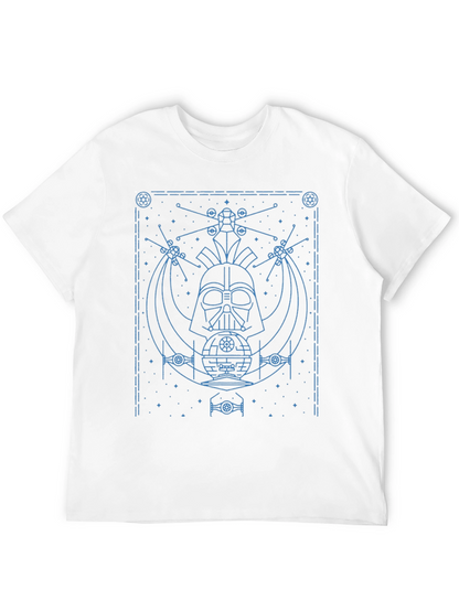 Star Wars Darth Vader Blueprint Graphic T-Shirt