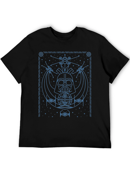 Star Wars Darth Vader Blueprint Graphic T-Shirt
