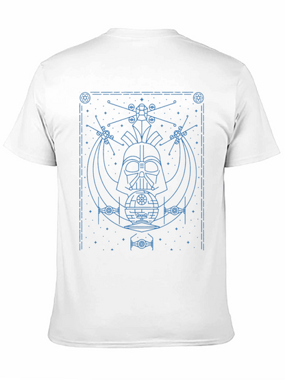 Star Wars Darth Vader Blueprint Graphic T-Shirt