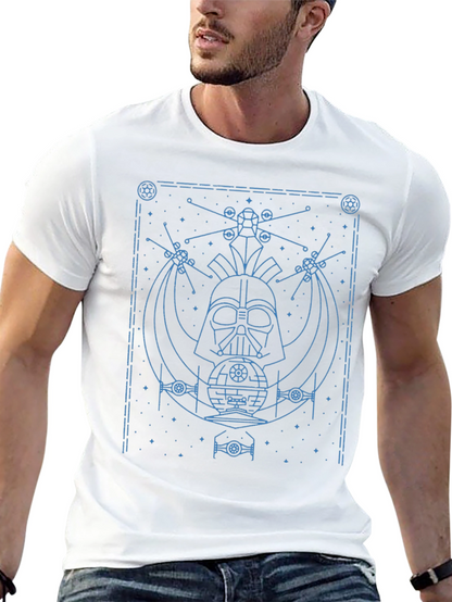 Star Wars Darth Vader Blueprint Graphic T-Shirt