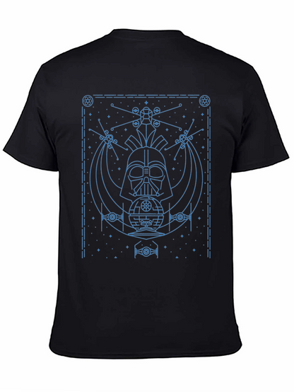 Star Wars Darth Vader Blueprint Graphic T-Shirt