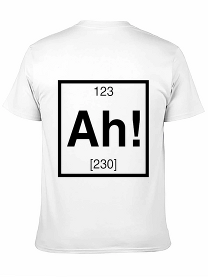 Ah! Periodic Table Inspired Funny Graphic Tee