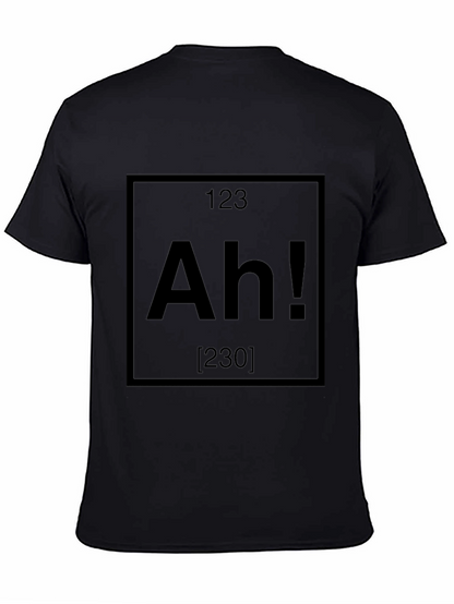 Ah! Periodic Table Inspired Funny Graphic Tee