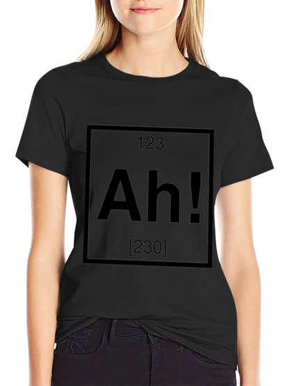 Ah! Periodic Table Inspired Funny Graphic Tee
