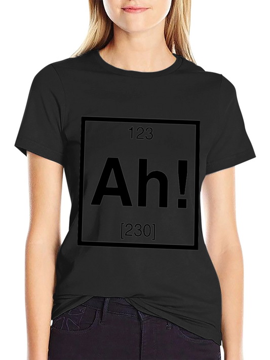 Ah! Periodic Table Inspired Funny Graphic Tee