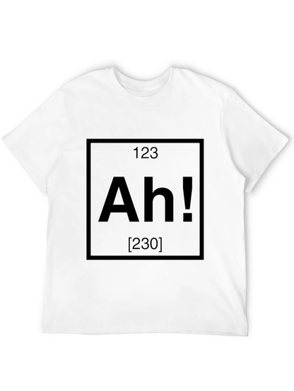 Ah! Periodic Table Inspired Funny Graphic Tee