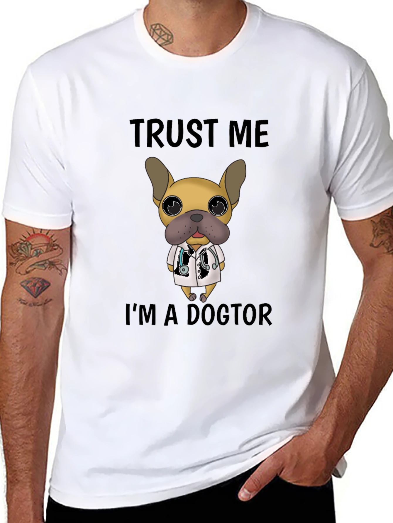 Trust Me Im a Doctor Dog T-Shirt