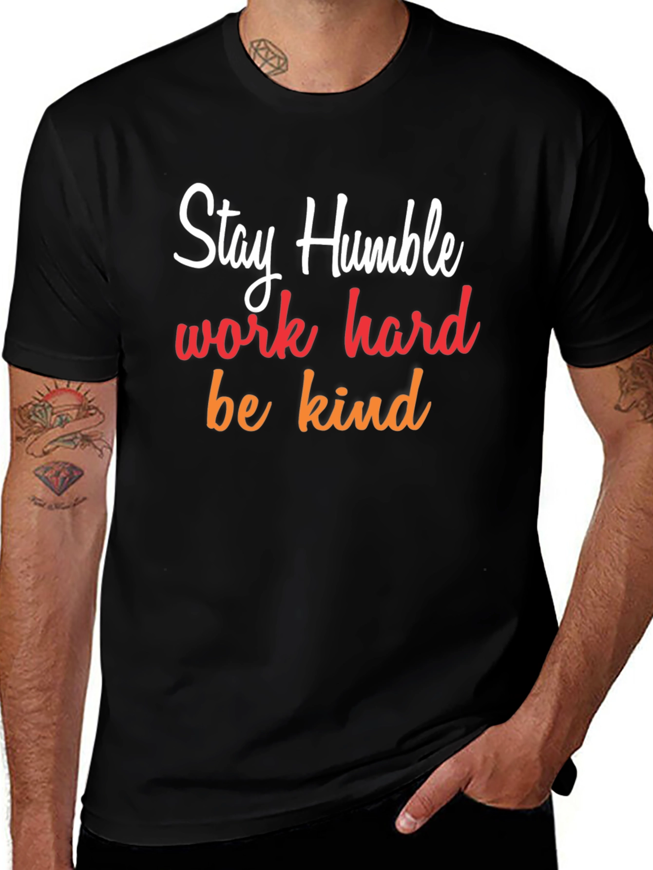 Stay Humble Graphic Tee - Inspirational T-Shirt