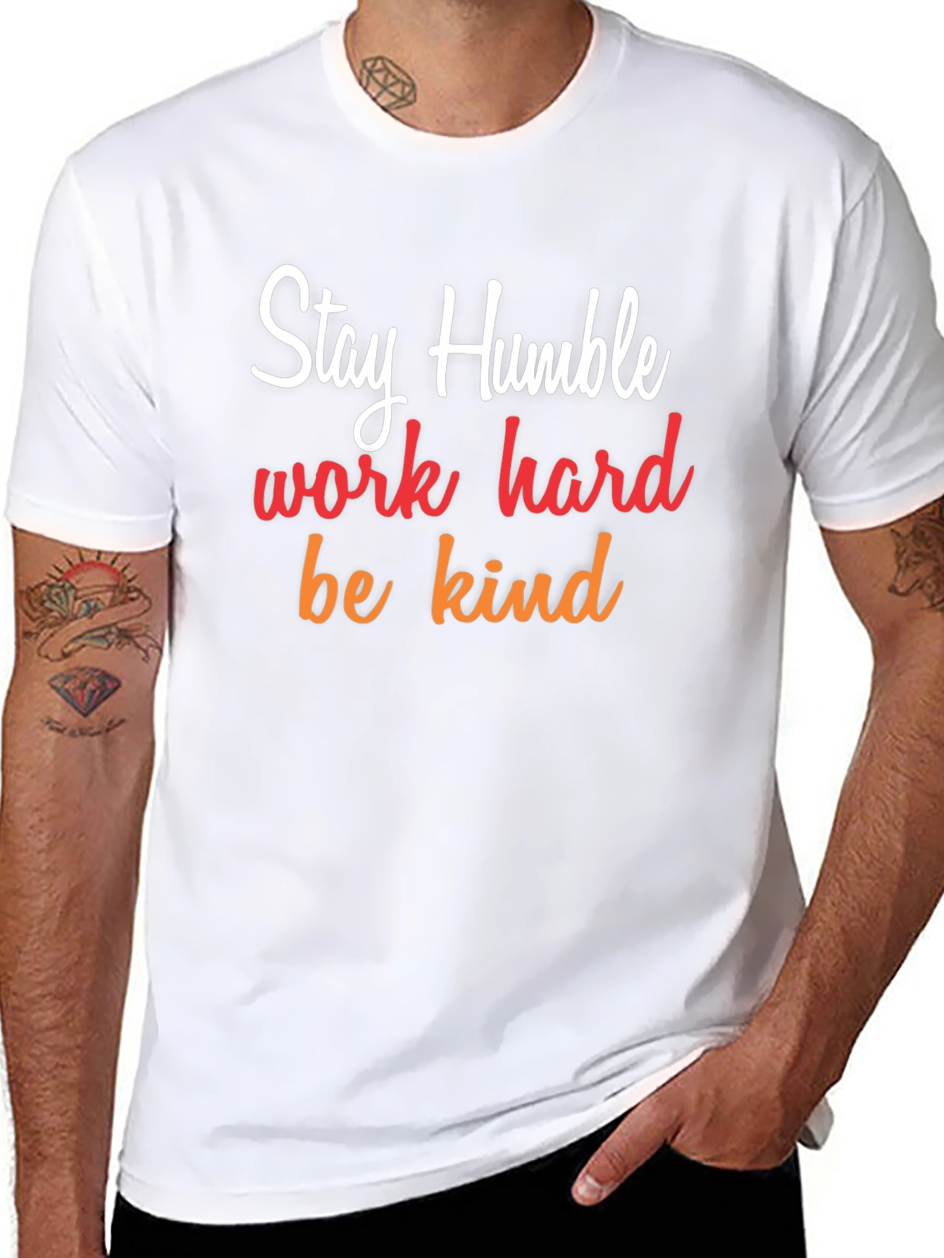 Stay Humble Graphic Tee - Inspirational T-Shirt
