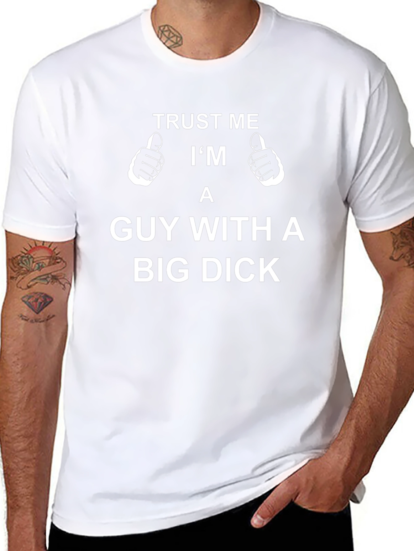 Trust Me Graphic Tee - Bold Statement T-Shirt