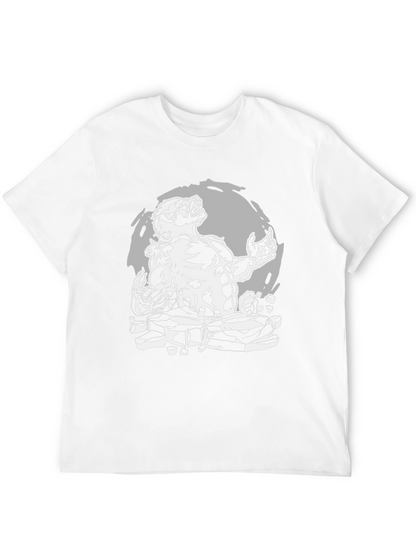 Werewolf Graphic T-Shirt - Black Cotton Tee