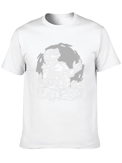 Werewolf Graphic T-Shirt - Black Cotton Tee
