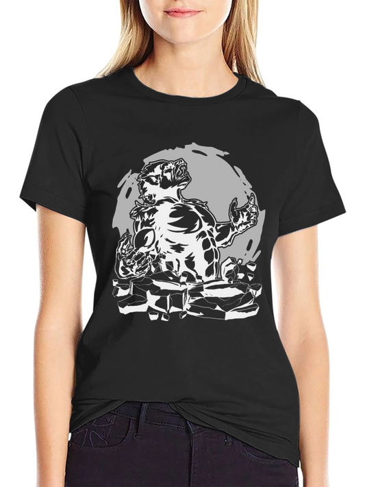 Werewolf Graphic T-Shirt - Black Cotton Tee