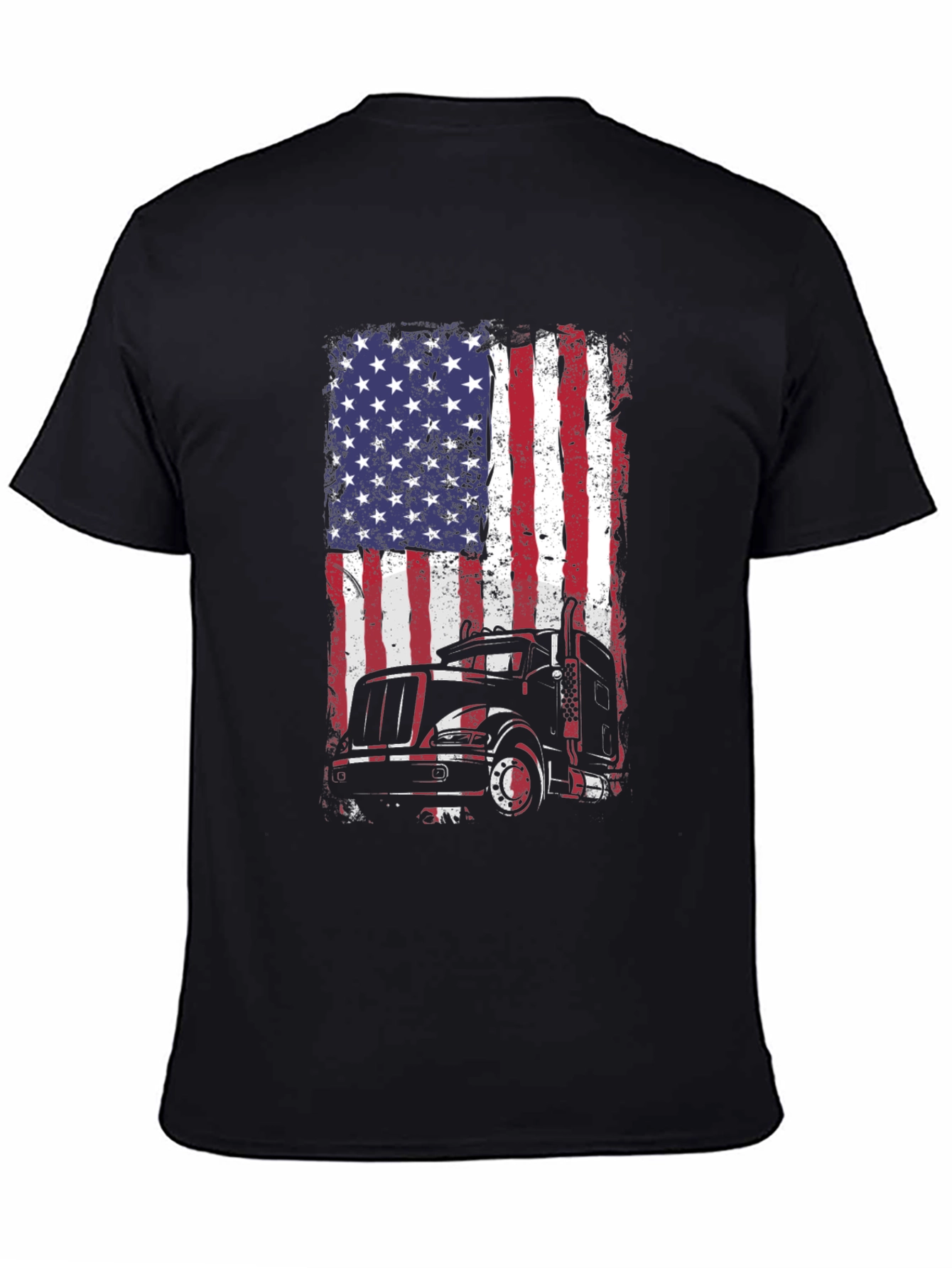 American Trucker Flag T-Shirt