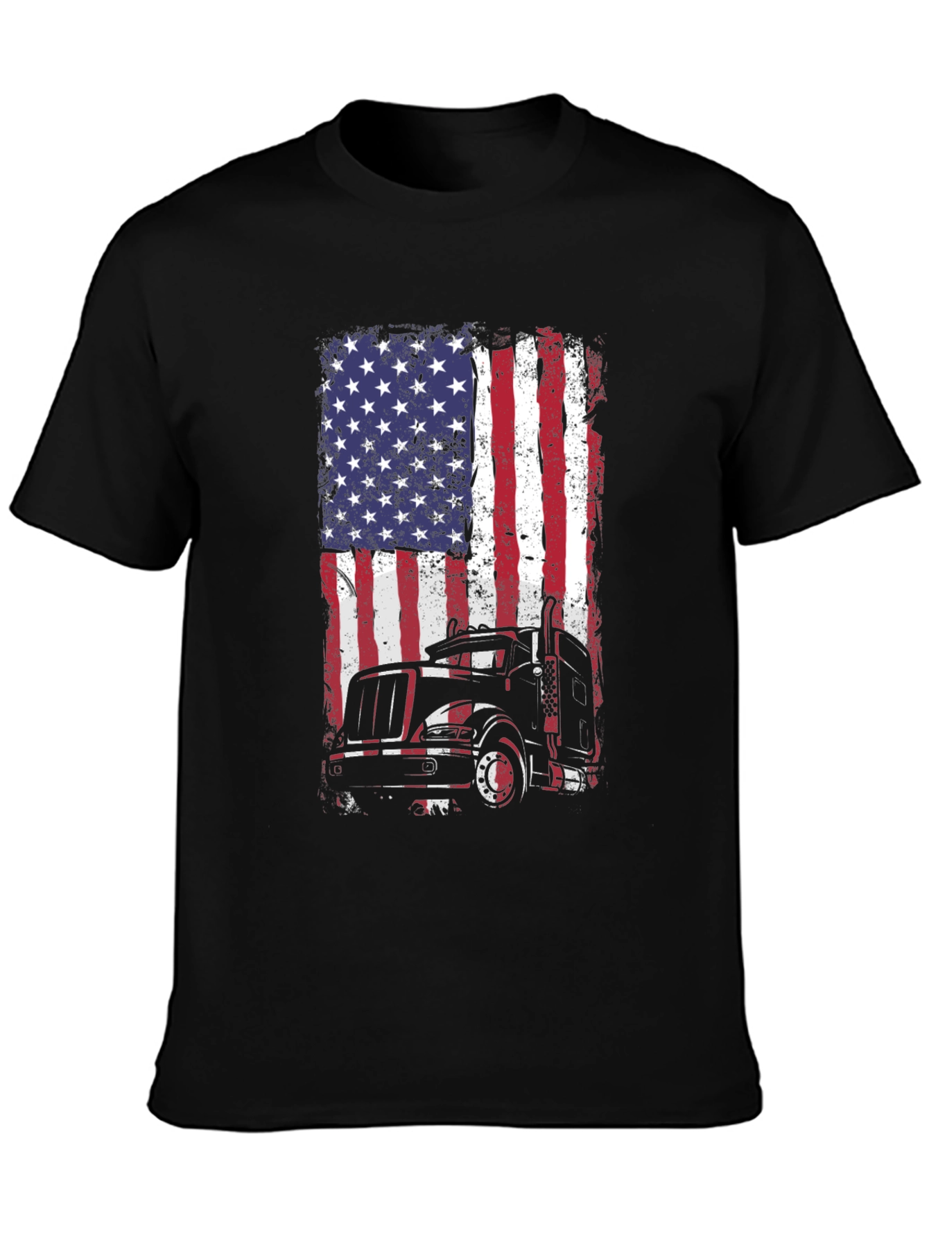 American Trucker Flag T-Shirt