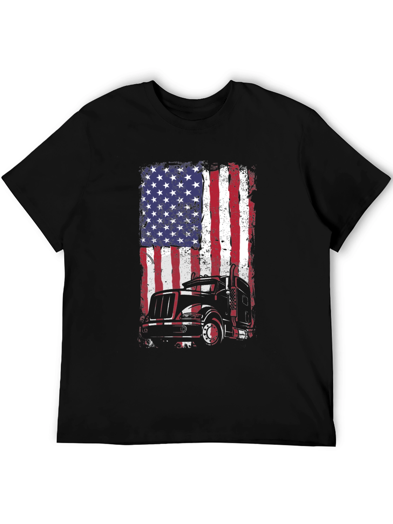 American Trucker Flag T-Shirt