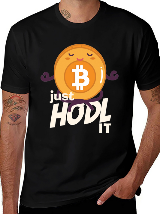 Bitcoin HODL IT Funny Crypto T-Shirt