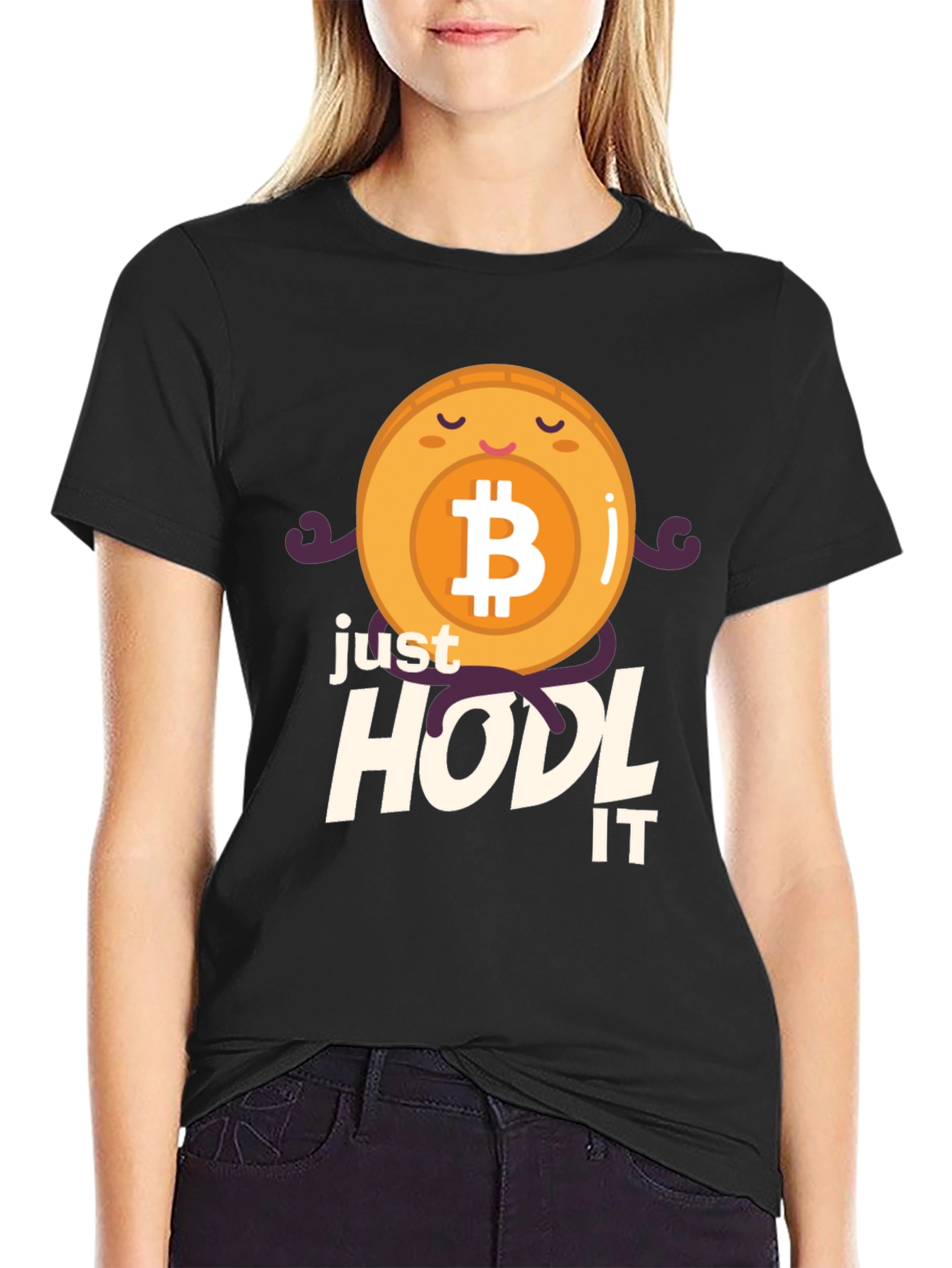 Bitcoin HODL IT Funny Crypto T-Shirt