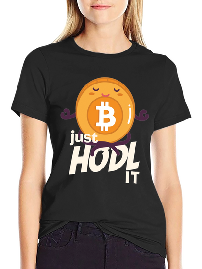 Bitcoin HODL IT Funny Crypto T-Shirt
