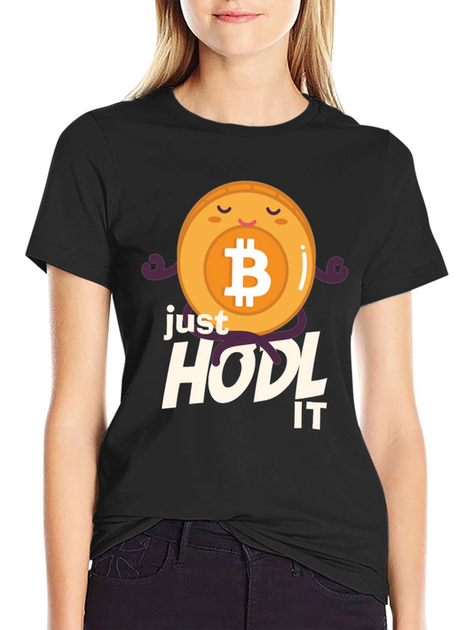 Bitcoin HODL IT Funny Crypto T-Shirt